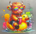 Cute ducky cow
