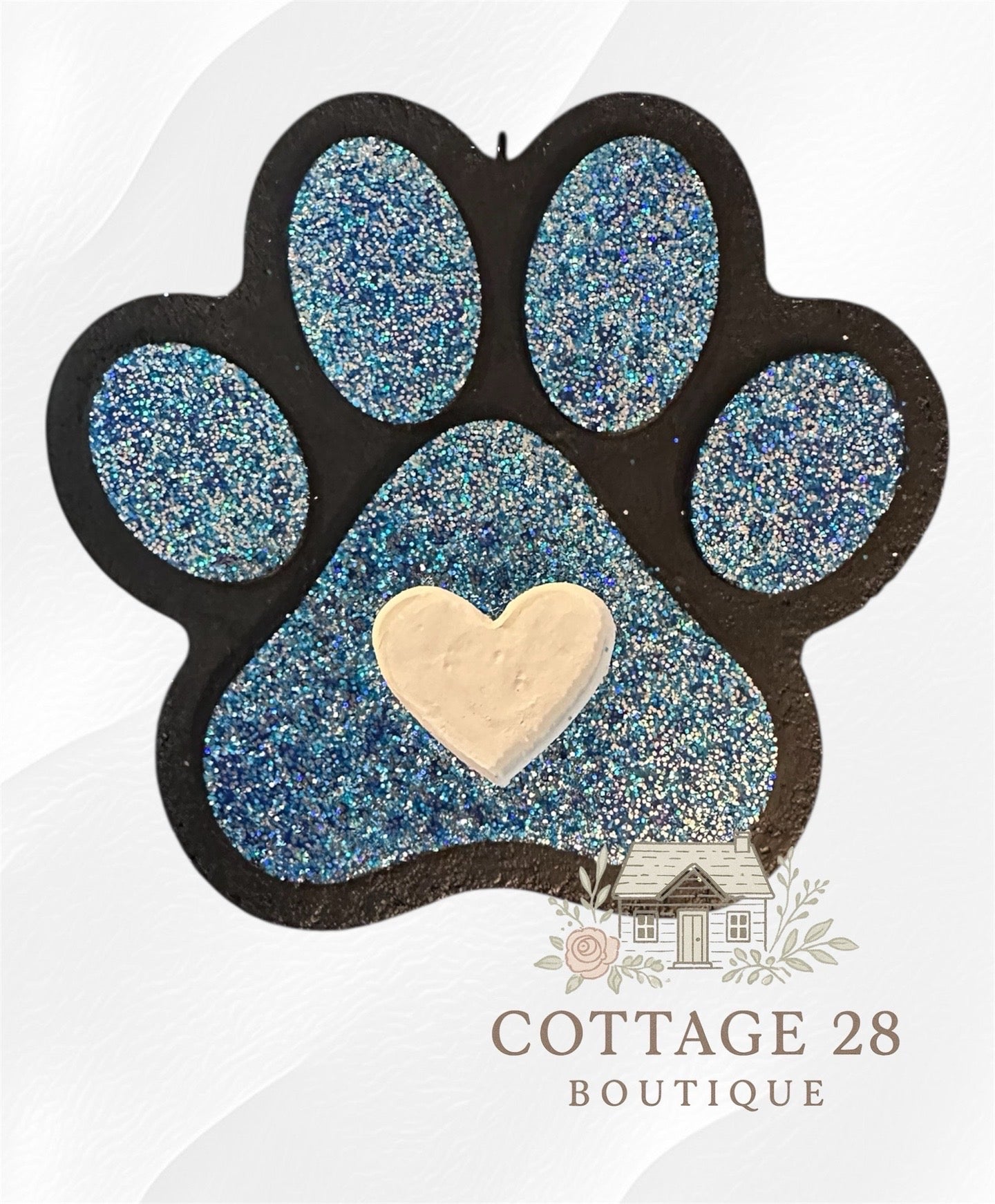 Paw Print Heart