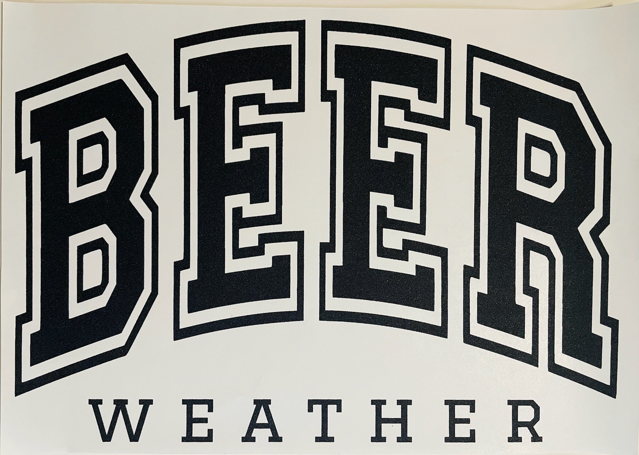 Beer Weather