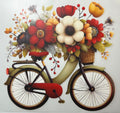 Floral bicycle