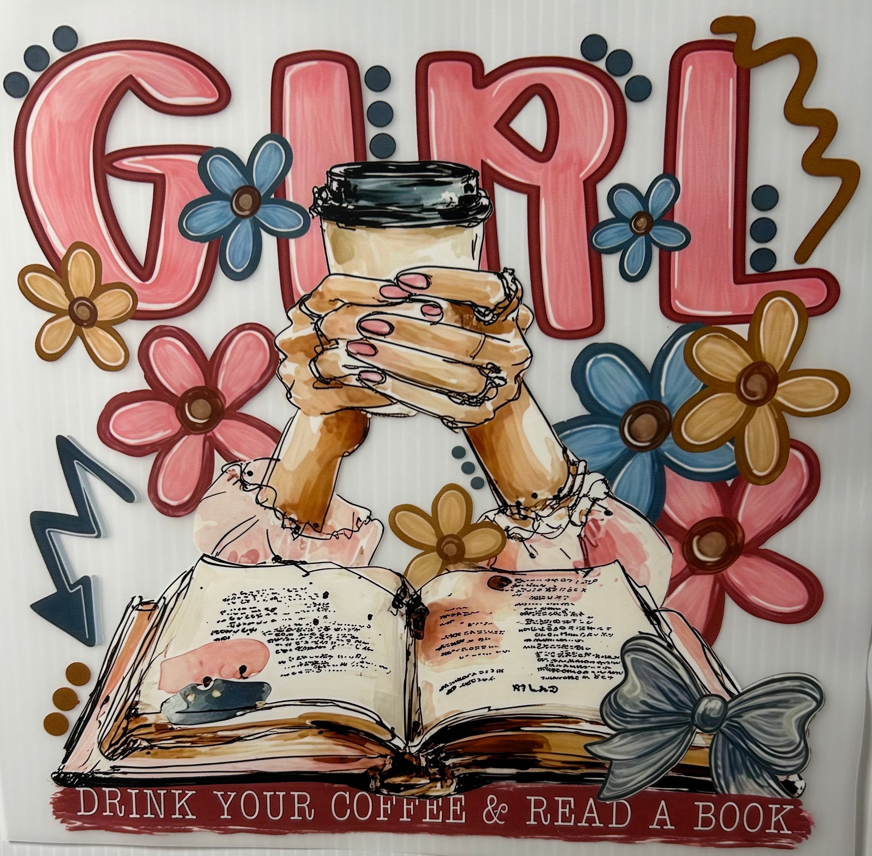 Drink your coffee & read a book