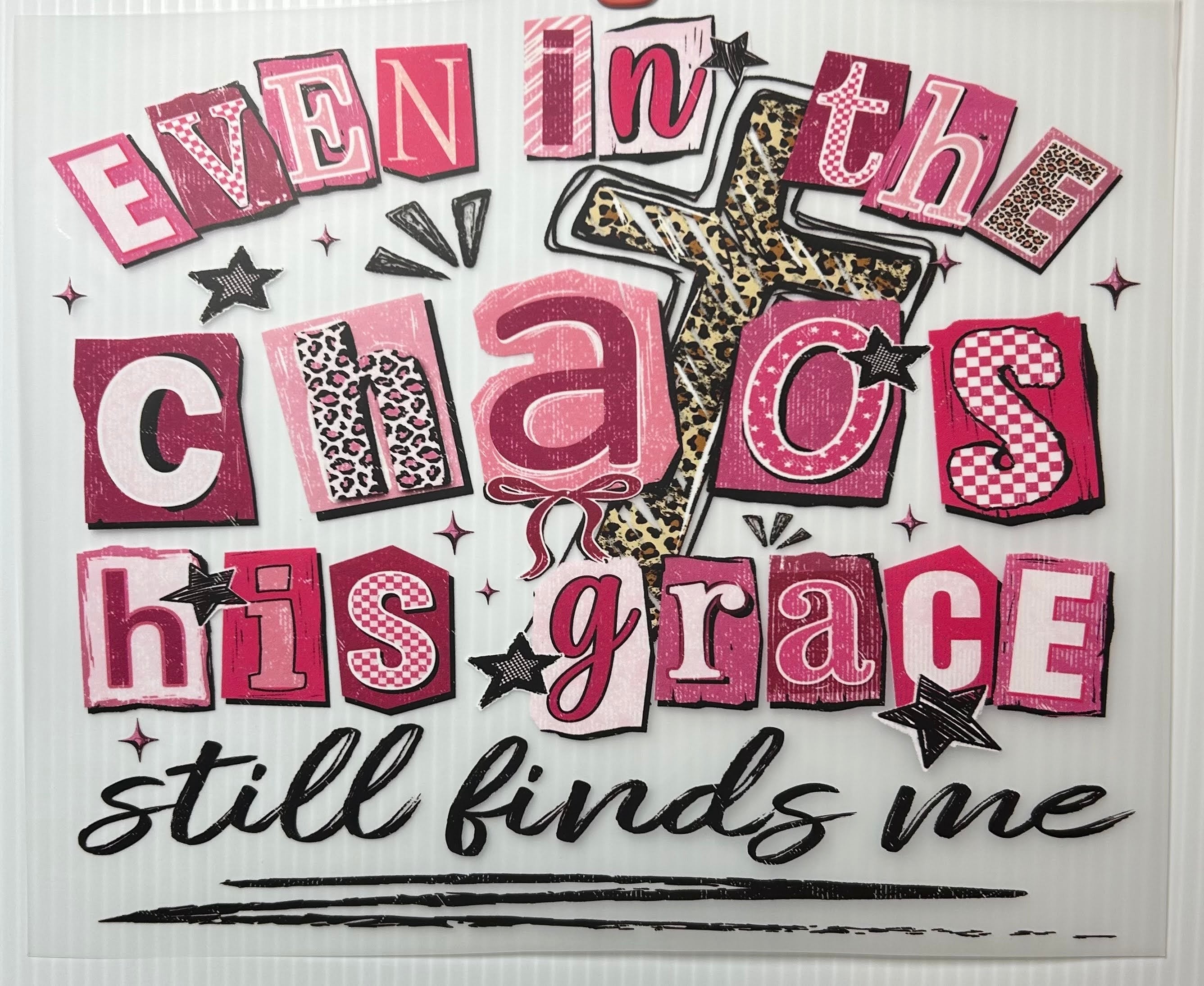 His grace still finds me