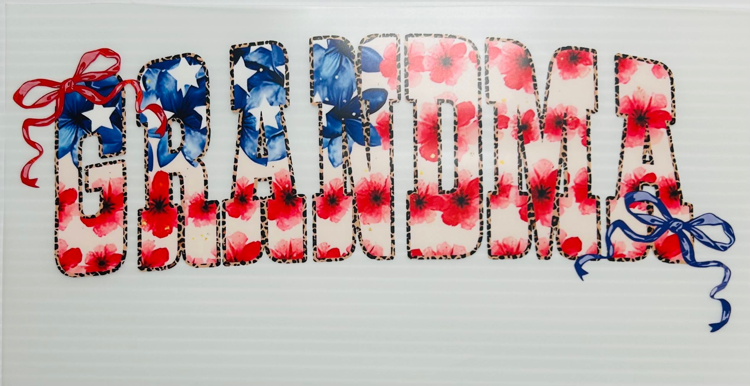 American flag grandma