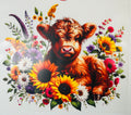 Sunflower cow