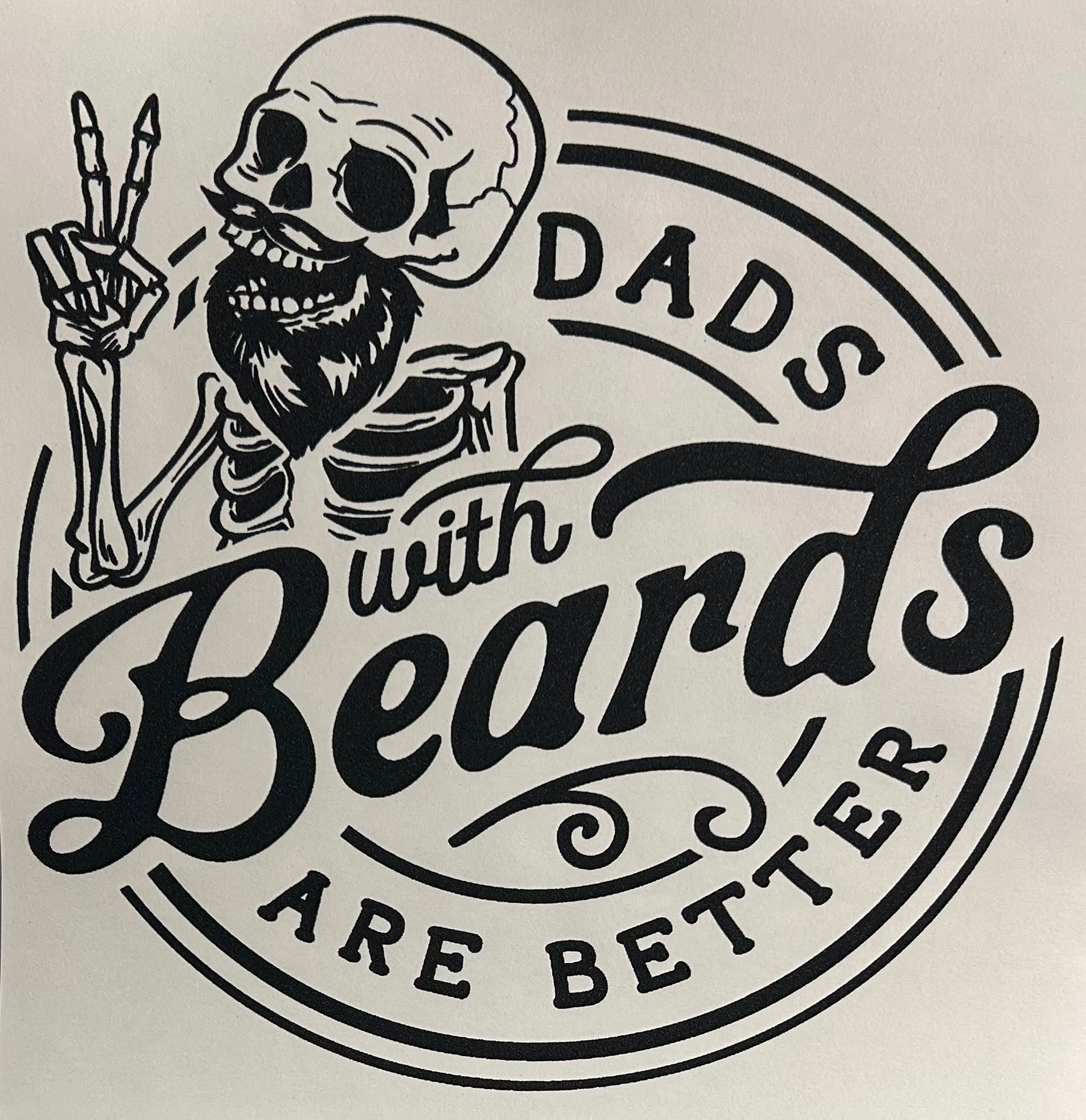Dads with beards are better
