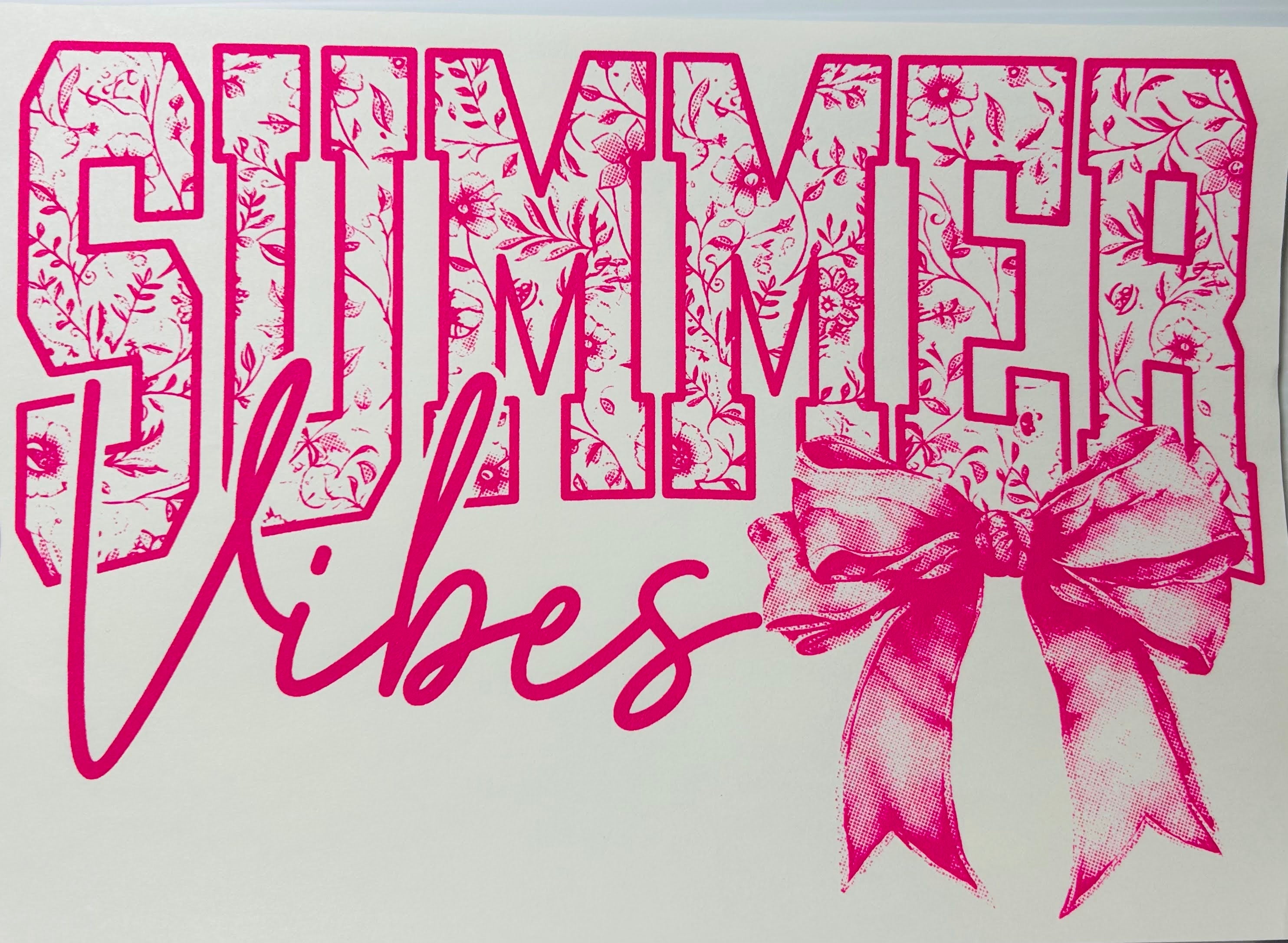 Pink summer vibes