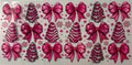 Pink Christmas cakes