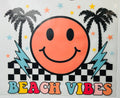 Smiley face beach vibes