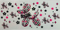 Checkered balloon dog