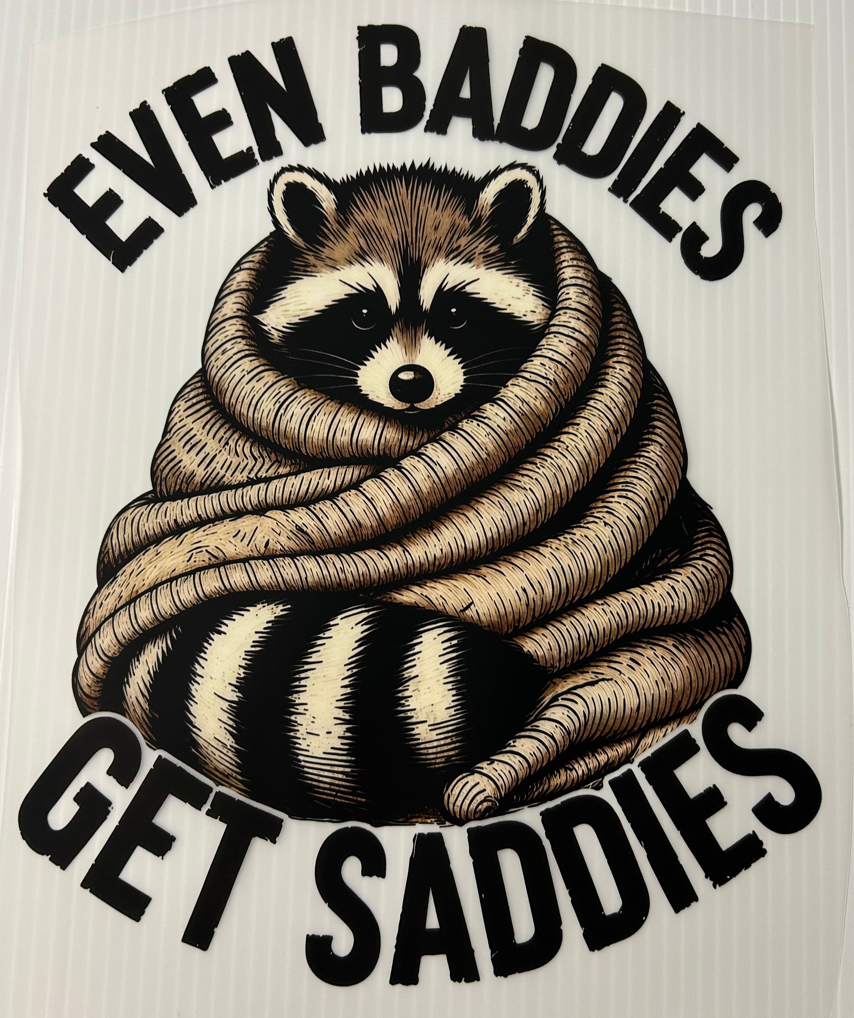 Raccoon Saddies