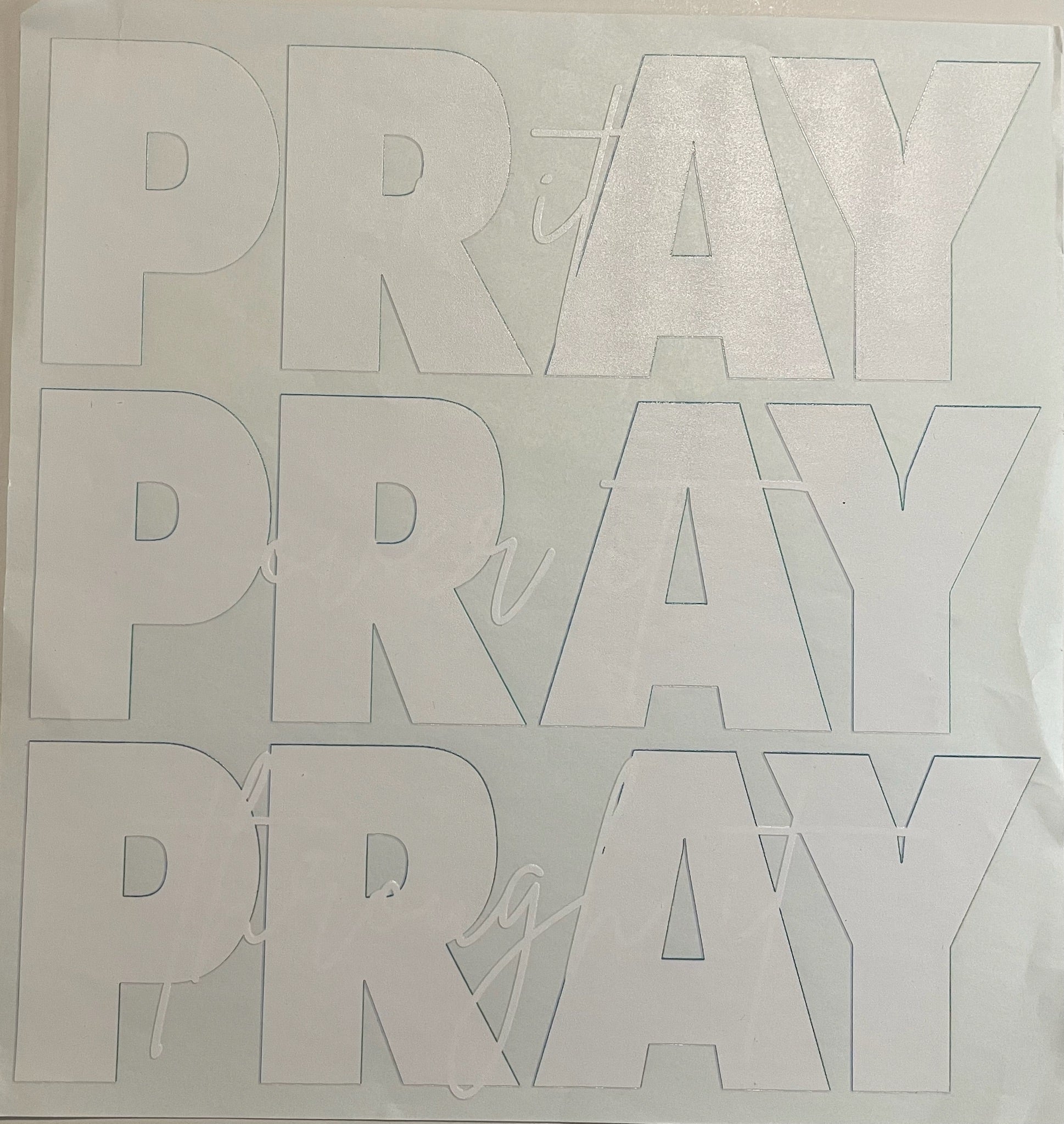 Pray On Over & Through It