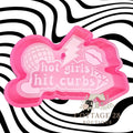 Hot girls Hit Curbs