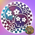 Skulls multicolored