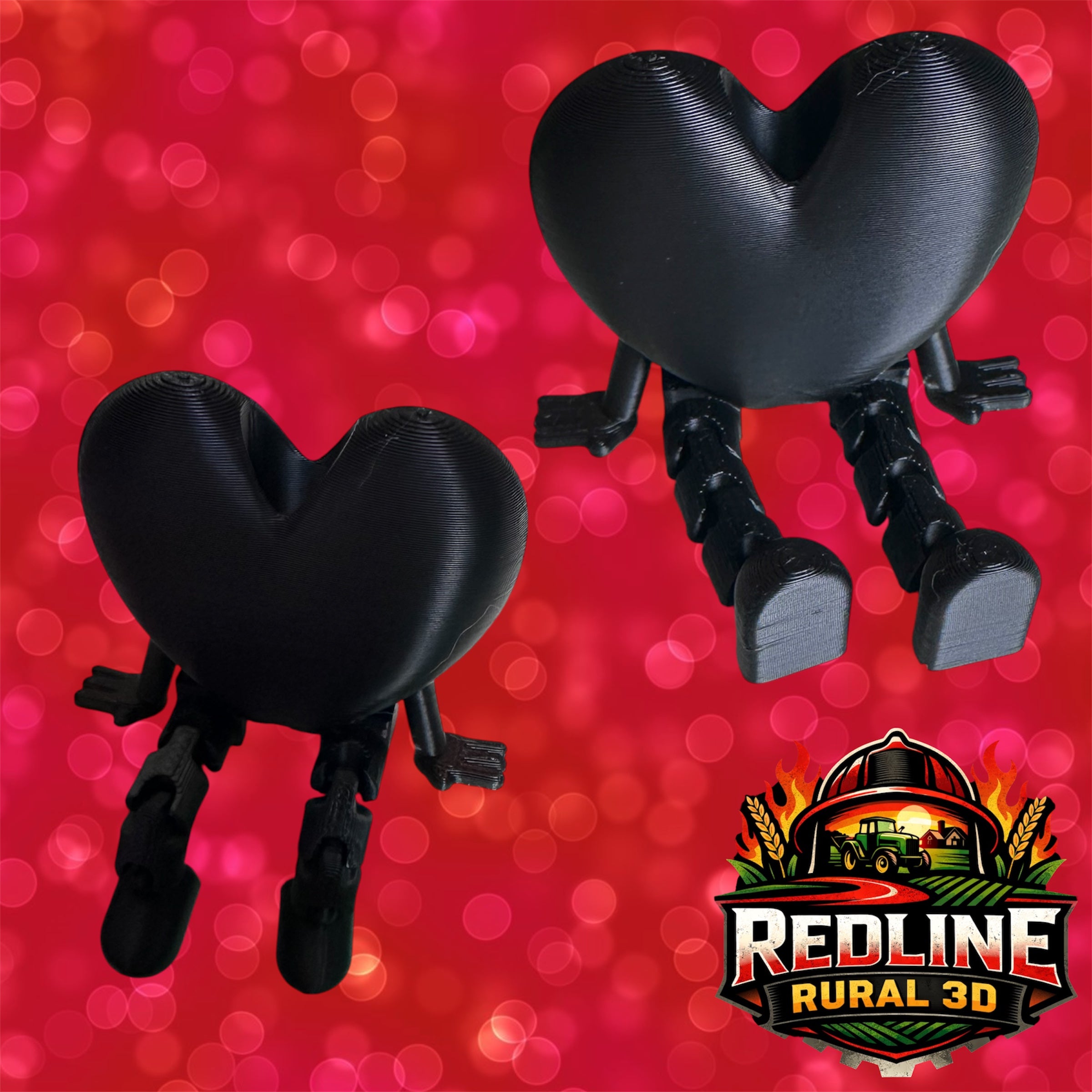 Heart Dangling Straw Buddy